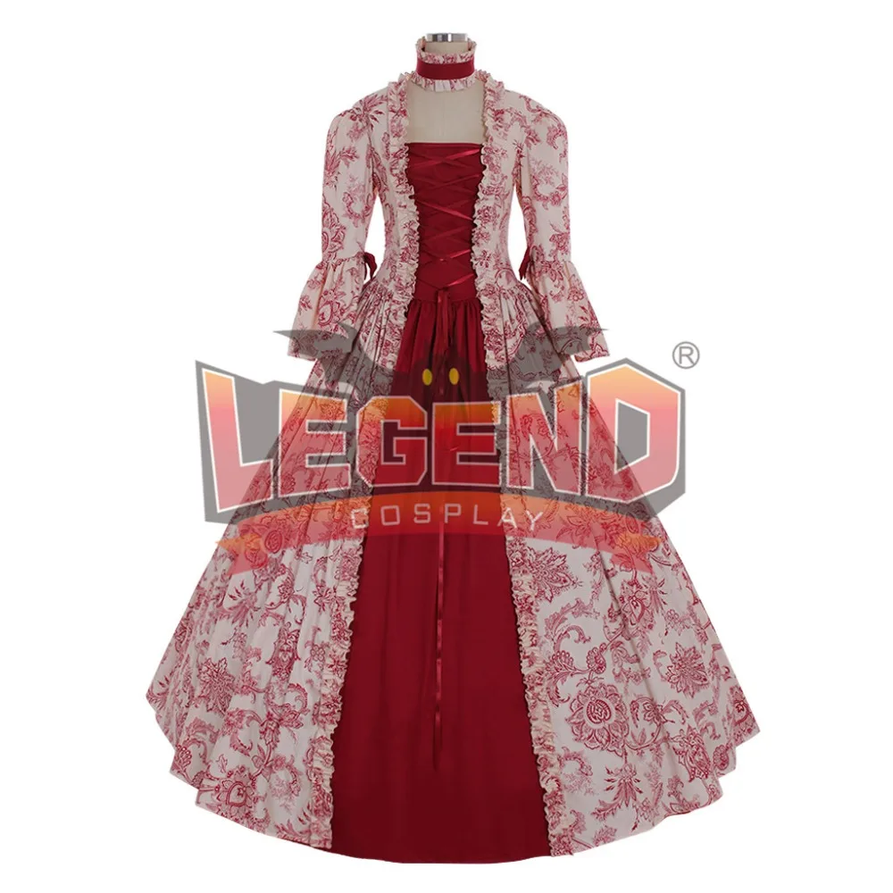 

Renaissance Medieval gown cosplay costume Rococo dress custom made