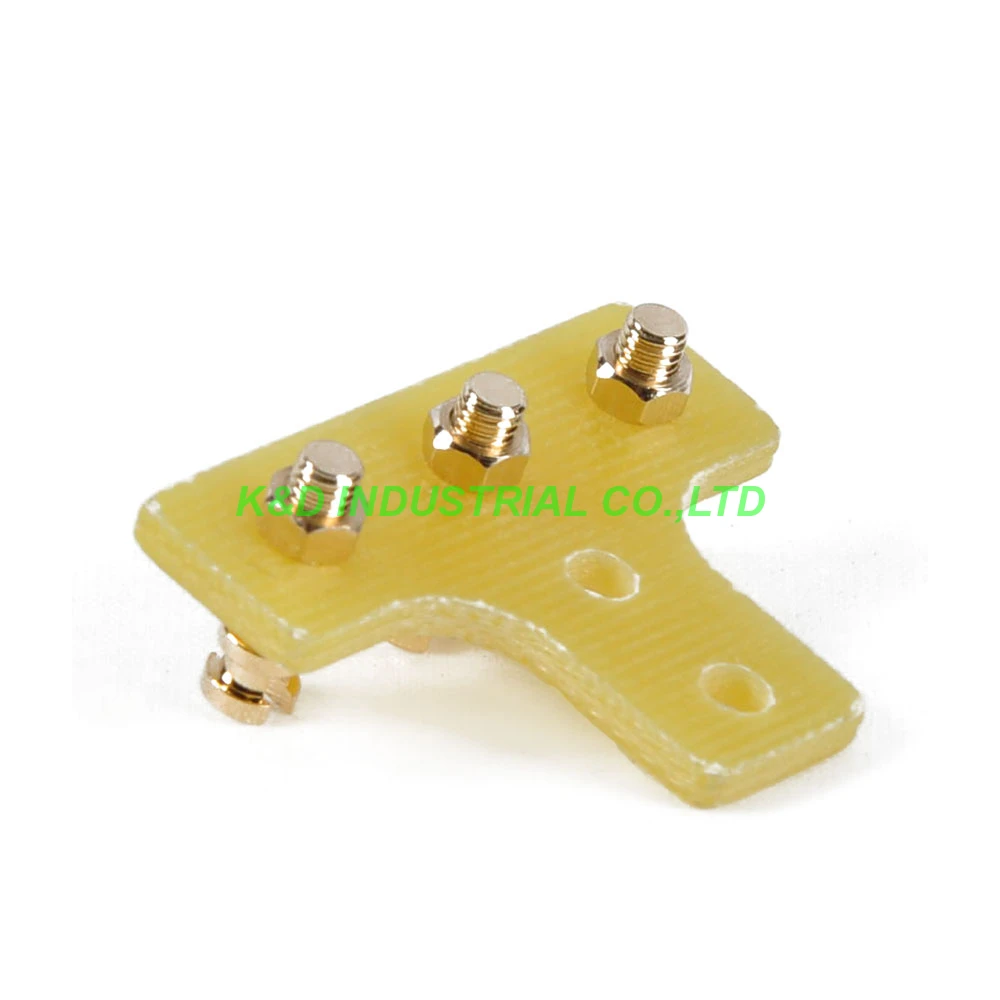 

6pcs Terminal Tag Board Turret Strip 3Lugs Board Audio Guitar Tube Amplifier Parts