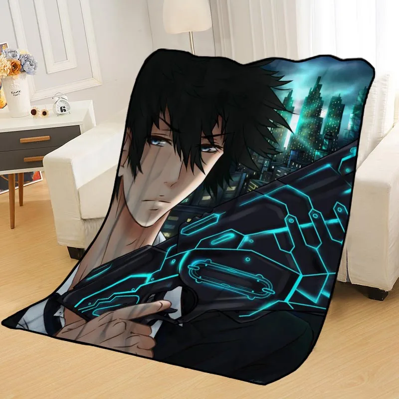 Custom Psycho Pass Blankets for beds throw blanket soft blanket summer blanket anime blanket travel blanket - Цвет: Blanket 14