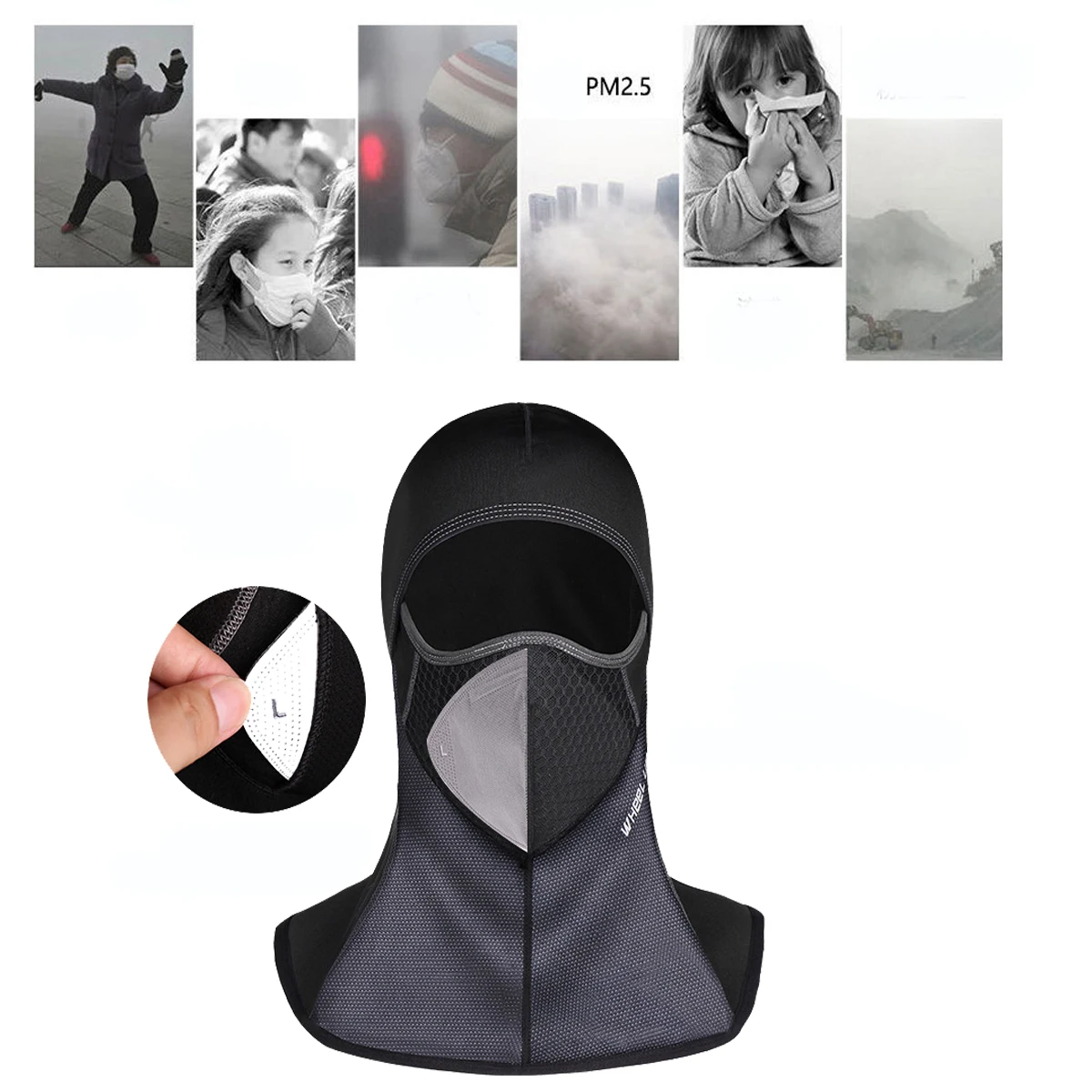 Boné à Prova de Vento Inverno Motocicleta Chapelaria Cabeça Wear Quente Esqui Moto Ciclismo Máscara Protetora Capacete Velo Chapéu Balaclava 4 Máscara p moto