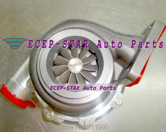 Turbo Turbine oil cooled Turbocharger T76 T4 Turbine AR .68 Comp AR 0.80 800HP-900HP Turbo charger (4)