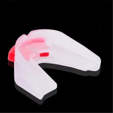 Новые боксерские зубные зубы для баскетбола тхэквондо рот защита двойные зубы боксерские дышащие мундштук