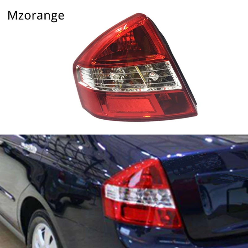 

MIZIAUTO Left/Right Tail Light for Kia Cerato 2008-2013 Rear Bumper Taillight Tail Lamp Brake Light Taillight Assembly Car Red
