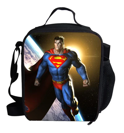 Горячая Маленькая детская сумка для ланча с рисунком мстители супергерой Капитан Америка Термосумка для обедов кулер для детей школьные для мальчиков для девочек - Цвет: SML211