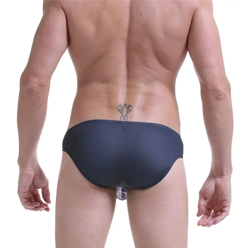 Swim Briefs Man Sexy 3D Print Underwear Cotton Soft Breathable Pouch Boxer Underpants Underwear All Seasons Panties #2d27 (6)