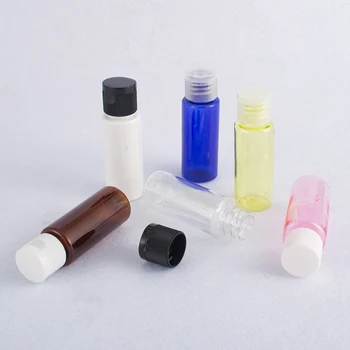 

20ml 100 pcs/lot Plastic Cosmetic Water Bottle Empty Refillable Travel use Shampoo Lotion Cream Sample Package Containers