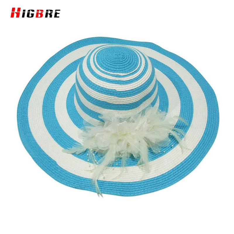 Moda Kapelusz Słońce Dla Kobiet Lato Paskiem Składane Plaży Panie Sun Kapelusze Ochrona UV Straw Hat Bonnet Femme Chapeau Fille Enfant
