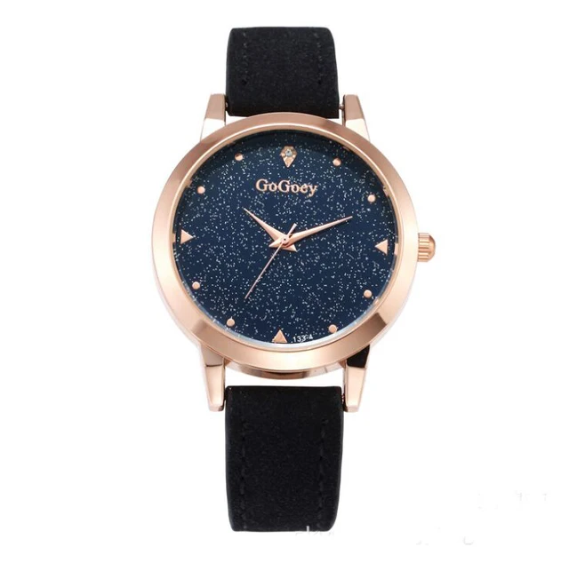 Hot Sales Gogoey brand Star Pu Leather Watch Women Ladies Crystal Dress Quartz W Hot Sales Gogoey brand Star Pu Leather Watch Women Ladies Crystal Dress Quartz W