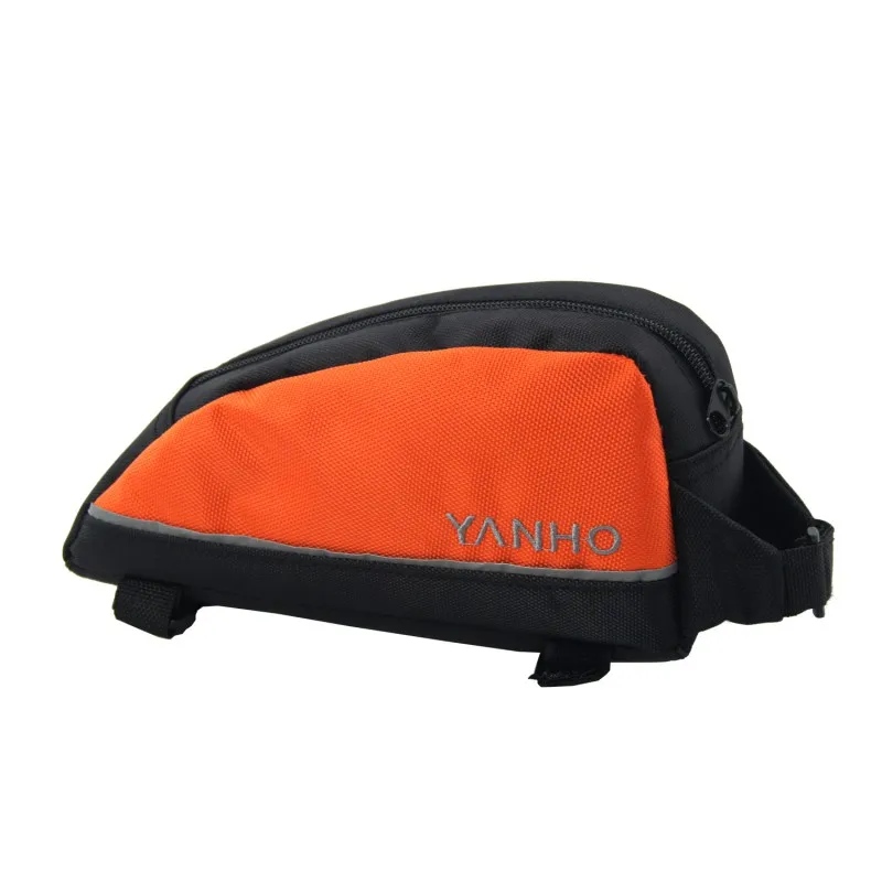 

1 Ps Tube Waterproof Bike Bag For 6.0 In Cell Phone Bicycle Frame Front Head Top Double IPouch Cycling MTB Road Bike Accessories