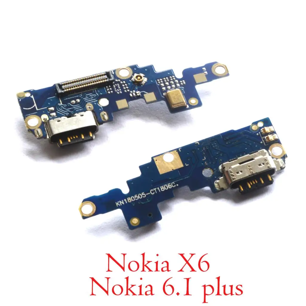 Micro USB зарядное устройство порт для микрофона Nokia 2 3 4 5 7 plus 8 1. 1 6 X5 X6 X7|Шлейфы