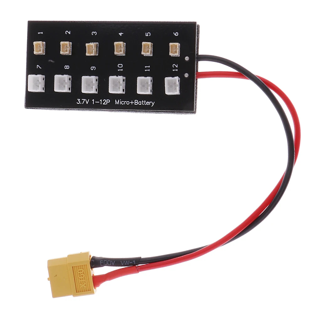 1S 3 7 V Lipo балансировочная плата Micro JST 1 25 &amp JST-PH XT60 штепсельная фотопластина |
