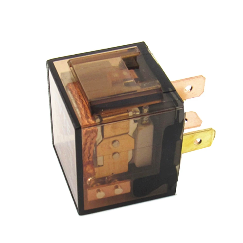 DC 12 V/24V 80A 1NO 1NC SPDT 5 Pins зеленый индикатор светильник Авто Грузовик реле прозрачная
