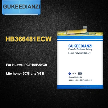 

HB366481ECW Battery For Huawei Ascend P9 / P9 Lite G9 Lite honor 8 5C G9 Mobile Phone Replacement 2900mAh Batteries