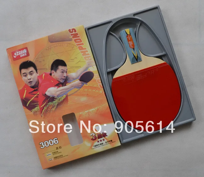 

Ping Pong Table Tennis Racket Paddle Bat DHS 3006 NEW