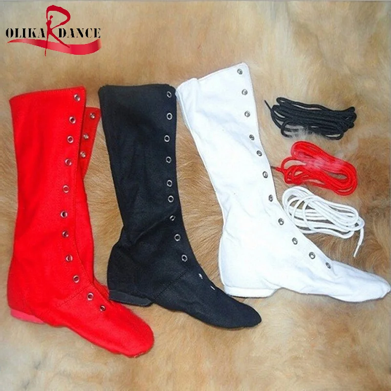 Mens Women UNISEX Modern CANVAS Jazz Ballet Dance Shoes