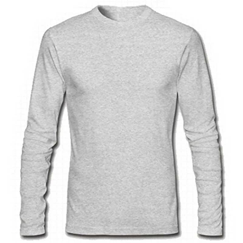 URSPORTTECH брендовая мужская футболка с длинным рукавом на заказ, добавьте свой собственный текст на свой индивидуальный заказ