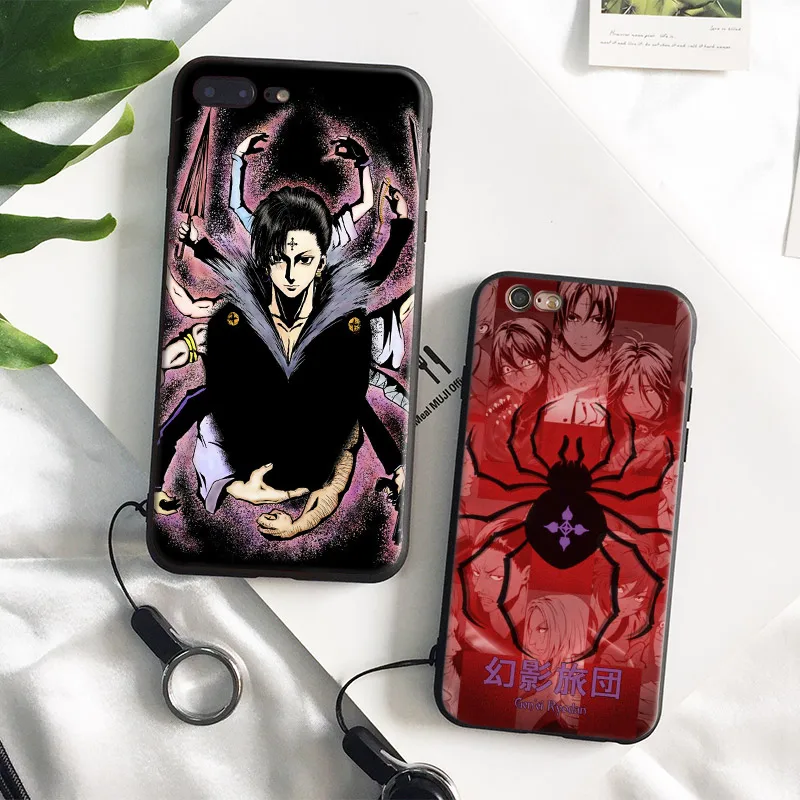 

Phantom Troupe HUNTER x HUNTER HxH Soft Silicone Phone Case Cover Shell For Apple iPhone 6 6s 6Plus 6sPlus 7 8 7Plus 8Plus X