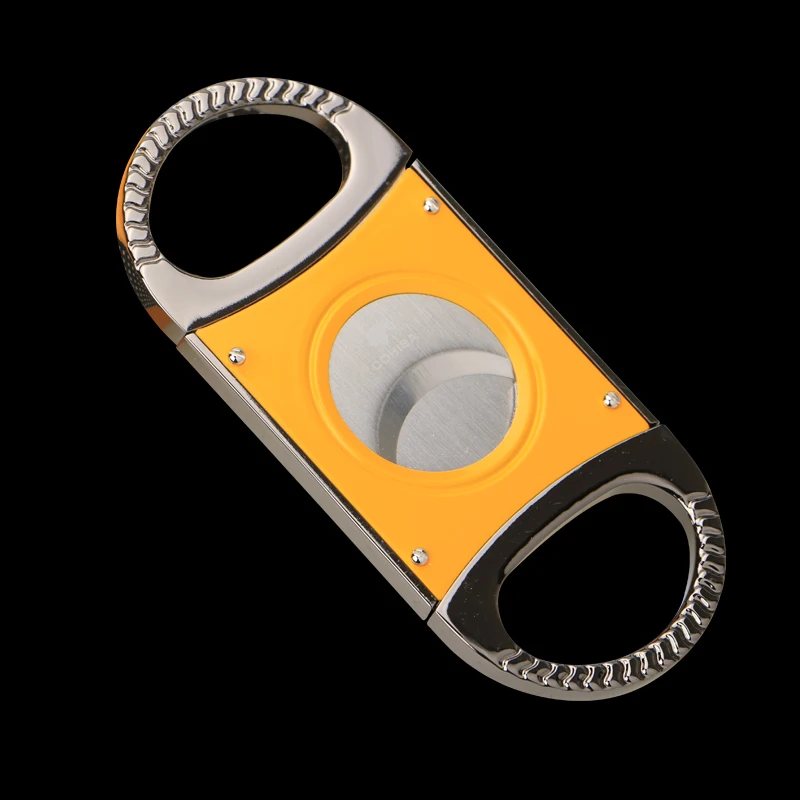 New Type High end Gadgets Yellow Stainless Steel Sharp Dual Blades