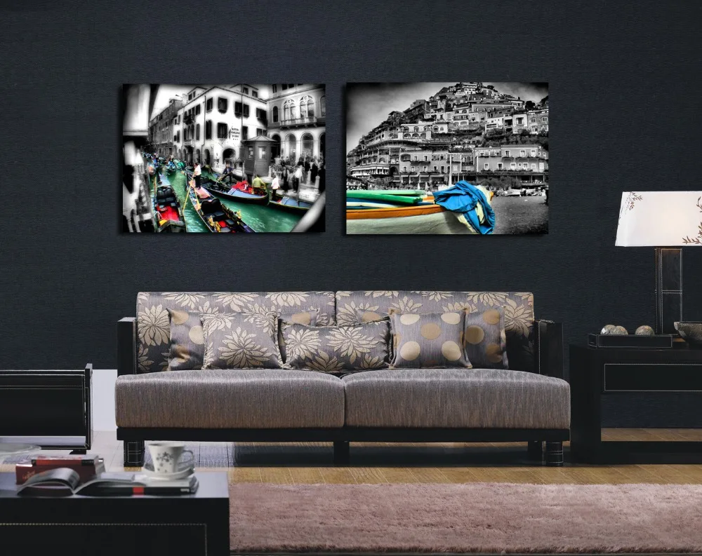Online kopen wholesale italië art prints uit china italië ... Woonkamer deco Middellandse