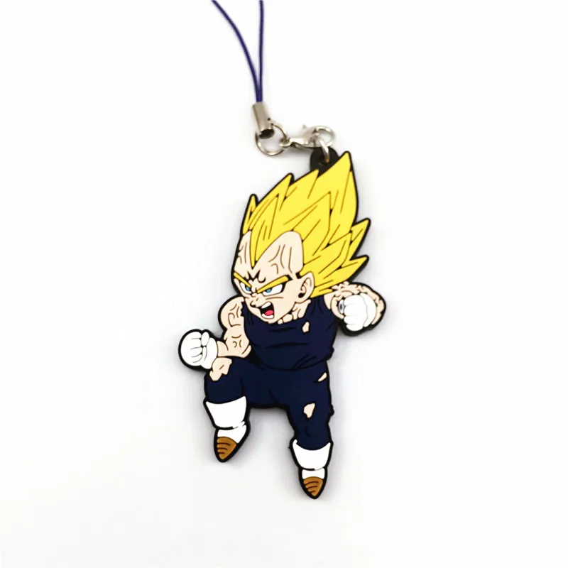 Dragon Ball Z резиновый изображений коллекция брелок Вегета | Игрушки и хобби