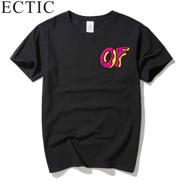 

Ectic new 2018 free shipping sitcoms ODD FUTURE OFWGKTA gol Wang Wolf Gang HIPHOP man men male cotton short-sleeve T-shirt