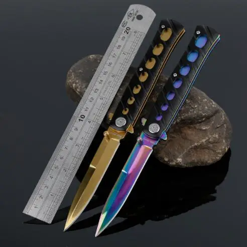 

SHNAPIGN Knife Portable Pocket Survival Rescue Folding Knives Camping Peeler Keychain Tactical Hunting Outdoor Survival S08