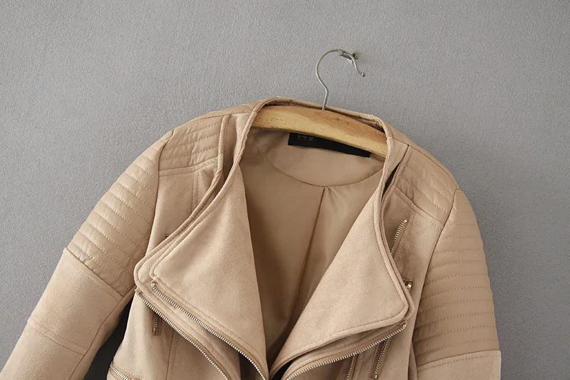 Donne United Health Del Della Motociclo Chiusure Nero Cuoio Inverno Pelle Delle Opaco elaborazione lampo Autunno Impiombato oggi DELL'UNITÀ Caldo USD di Faux Cappotti della 2018 Del States Dollar Scamosciata Nuovo Signora Del Giubbotti di Natural Sconto Streetwear IOW 12 Donne United Health Del 12