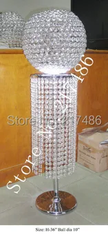 

Table Centerpiece Wedding.Acrylic Bead Chandelier Centerpiece