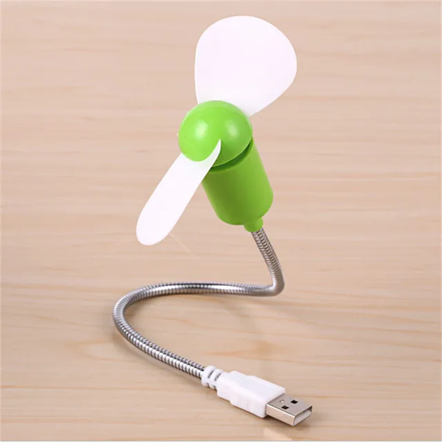 BinFul Safe Low Power Energy Saving Flexible Mini USB Cooling Fan for Notebook Laptop Computer USB Gadgets Fan 3
