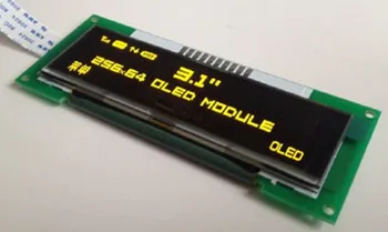

3.1 inch 10PIN Yellow OLED Module SSD1322 Drive IC 256*64 SPI Interface 5V