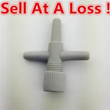 K190B 4 мм регулирования тройной воды Tee клапан удобный Управление хорошее Материал серый высокое качество! Распродажа в убыток США Беларусь