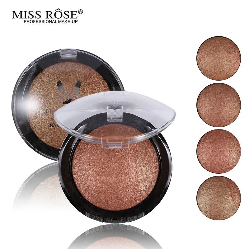 Miss Rose Balm Makeup Cheek Blush Powder 6 Colors blusher Glow Kit