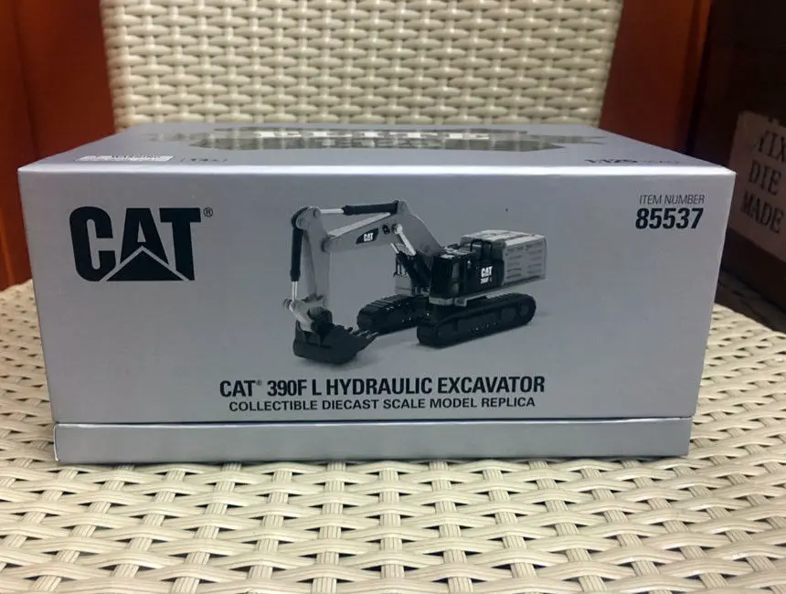 1:125 Caterpillar Cat 390F L Гидравлический Экскаватор Elite инженерной техники бренд Diecast Masters 85537 для формирования коллекций, украшения