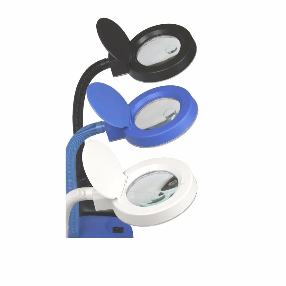 

AMDSP LED Glass Lighting Portable 5X/10X Loupe Optical Magnifier Desktop Magnifying Table Lamp