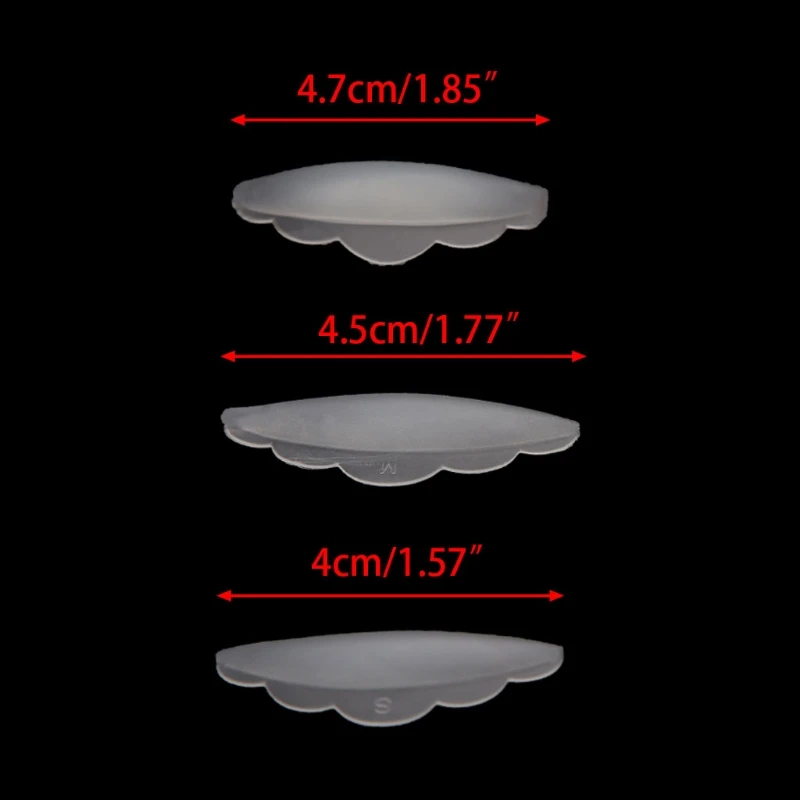 1 пара силиконовых ресниц подъемные бигуди ресницы щитки подушечки Маленькие Средние Большие