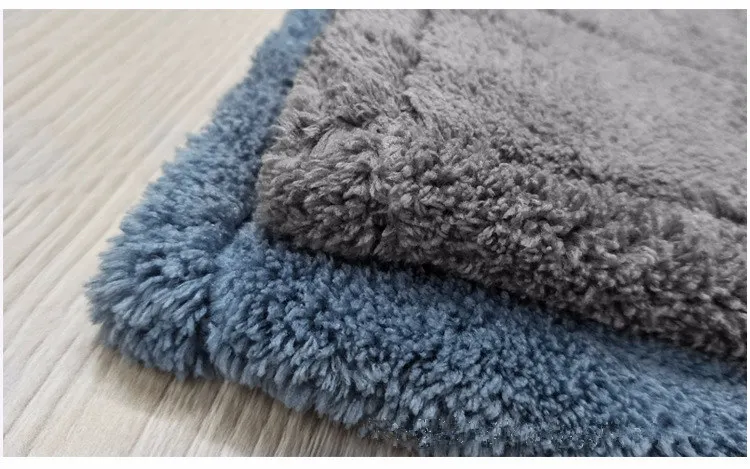 43*15cm Thickened absorbent coral Mop cloth Microfiber fleece Mop Head Cloth cover The Mop To Replace Cloth  cleaning tool