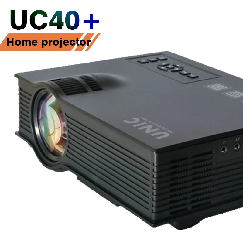 Детские игрушки проектор UC40/UC40 + мини LED LCD HD 1080 P 800 * 480px 1200 люмен большой экран