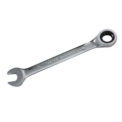 Versatile Ratchet Combination Wrench for Household and Auto Repairs (Silver)