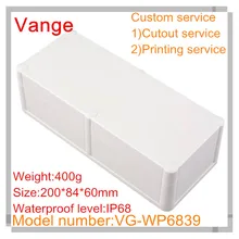 1 шт./лот электрические распределительные Корпусная коробка водонепроницаемый IP68 инструмент из АБС-пластика ящик 200*84*60 мм для профессионального проекта