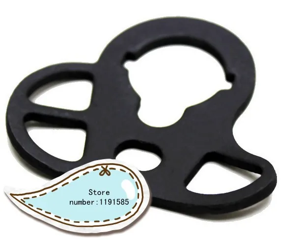 

Airsoft CQB Tactical End Plate Sling Adapter with Double Loops For M4/16 AEG style