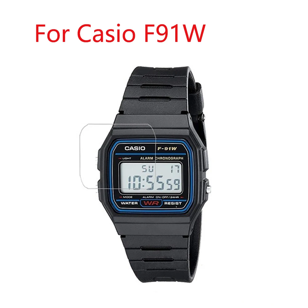 

3Pcs/5Pcs High Definition Anti-shock Nano Explosion-proof Screen Protector For Casio F-91W f91w Smart Watch