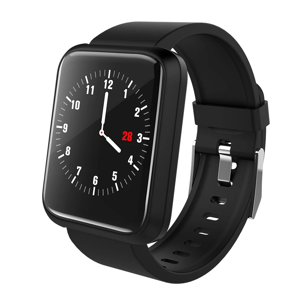 

Smart Wristband Waterproof Fitness Sport Watch Heart Rate Blood Pressure Sleep Monitor Multiple Language Switchable GPS Tracing