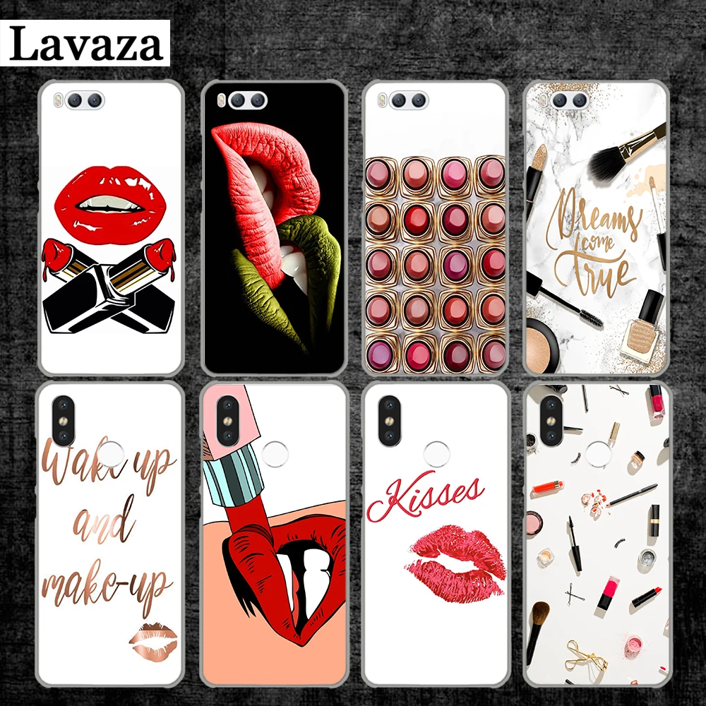 

Lavaza Makeup Cosmetics Lipstick Hard Case for Xiaomi Redmi 4A 4X 5A S2 5 Plus 6 6A Note 3 4 7 Pro Prime