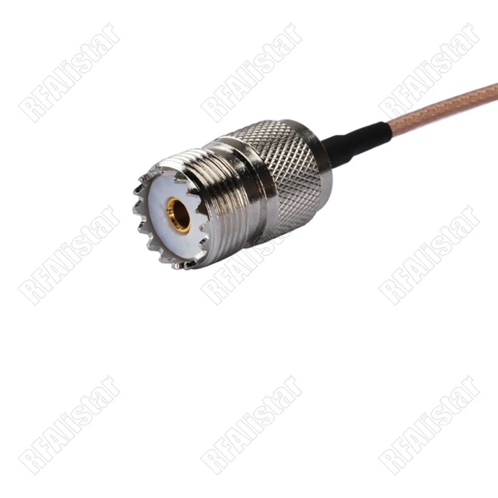 SMA Female to UHF SO239 Jack RG316 RF Pigtail коаксиальный кабель в сборе для любительской