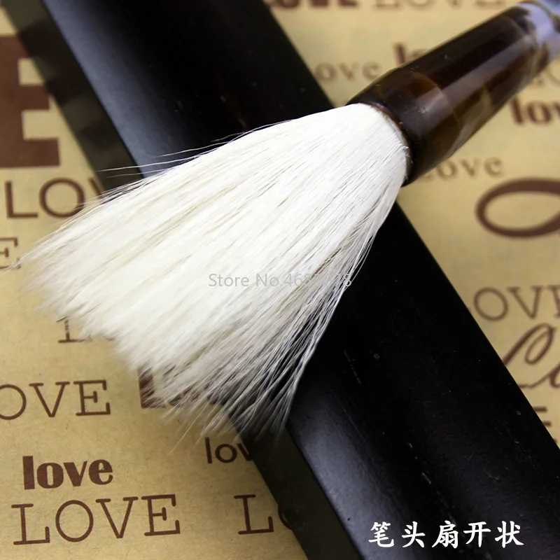 Chinese Calligraphy Brushes Pen 1Piece For Woolen Hair Medium Regular Script Writing Brush Fit For Student School supplies calligraphy brush