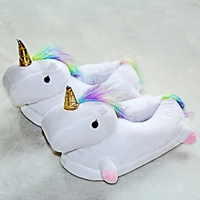 Pantofole Unicorno Unicorn Terlik Ciabatte Unicorno Pantofole Peluche ...