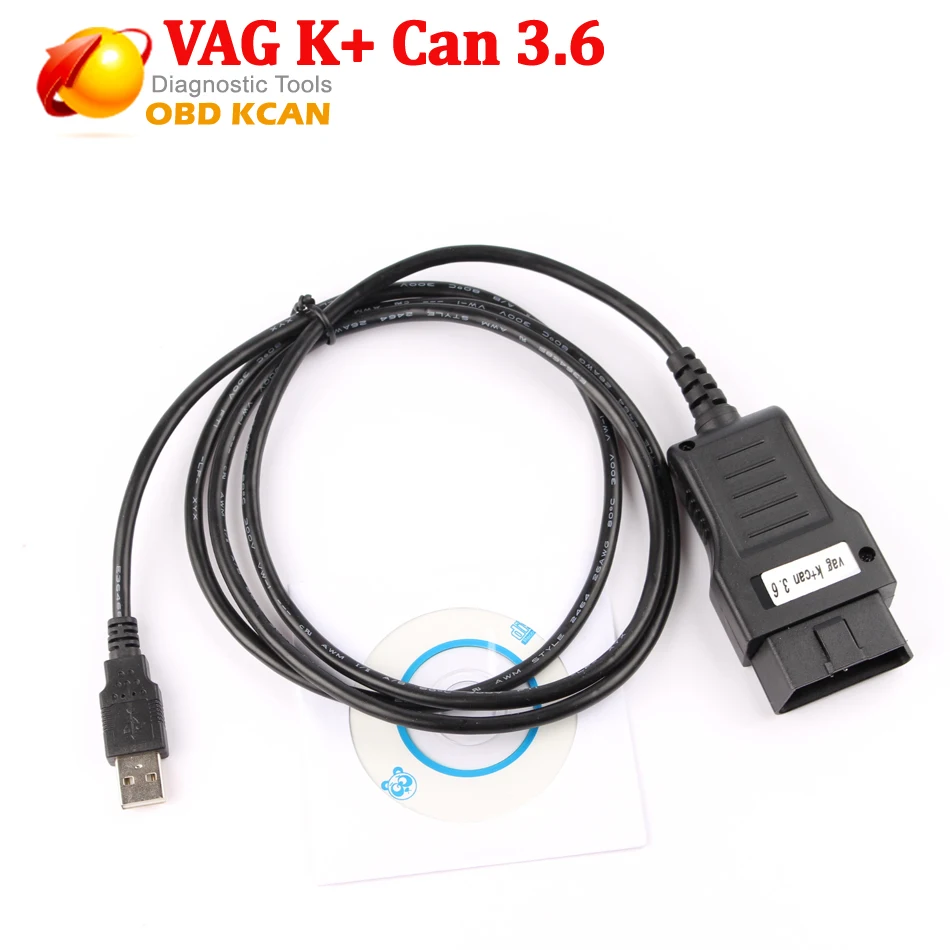 Бесплатная доставка! VAG K + CAN 3 6 Профессиональный диагностический инструмент COMMANDER