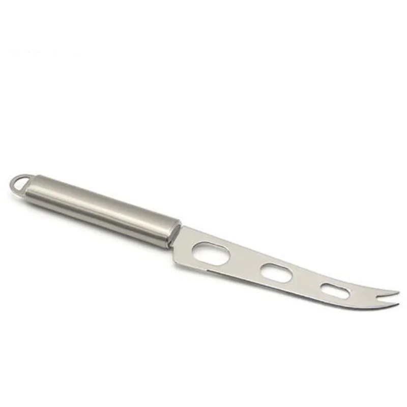 Cheese Knife 9''нержавеющая сталь нож для сыра Лопата маслонамазыватель Строгальщик для овощей вилка для пиццы кухонные аксессуары бар ресторанная посуда - Цвет: Cheese Knife