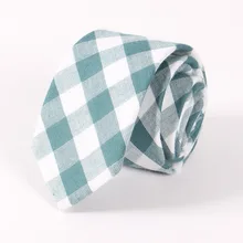 Для мужчин, классические модные свадебные отдыха Бизнес Тощий Хлопок Галстуки Для мужчин; вечерние тощий тонкий галстук плед жаккард узкий