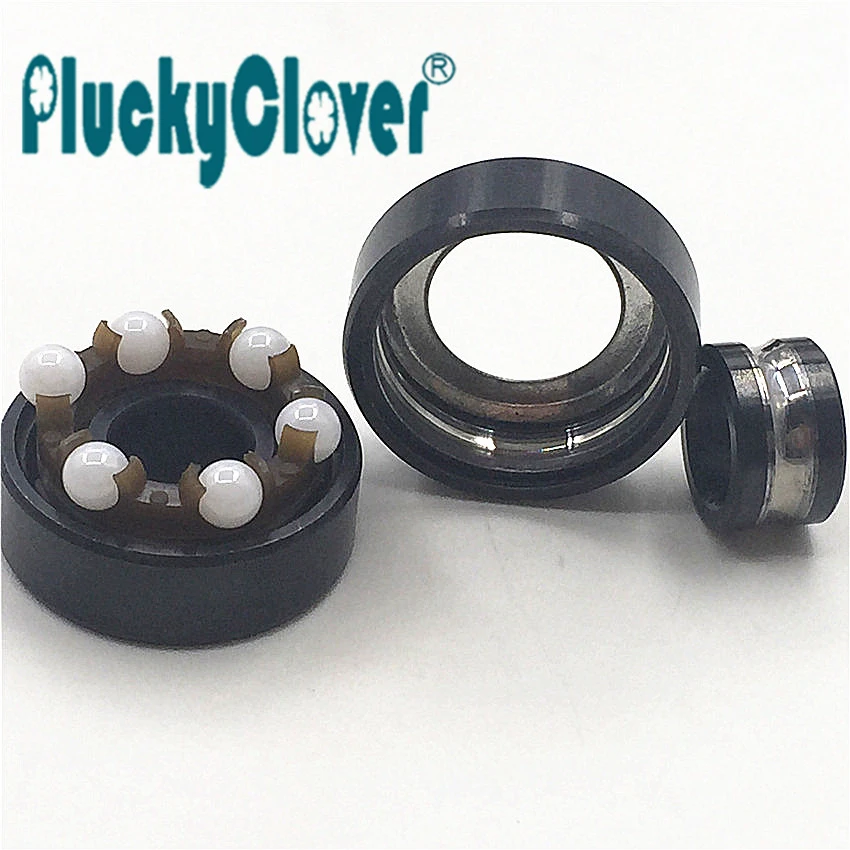 

1pc Swiss Ceramic Bearing 608z Scooter Rollers Speed Skate Bearing Longboard Skating Inline Skates White Ball Bearing Skateboard